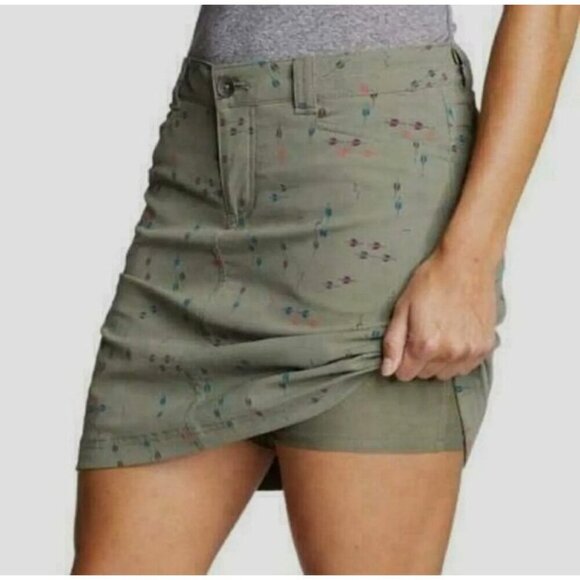 Eddie Bauer Spring Green Horizon Skort 10 - Picture 2 of 10